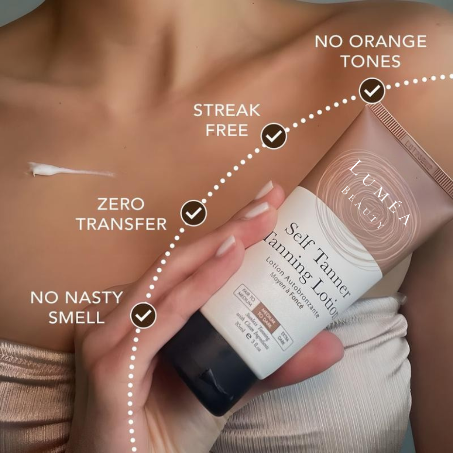 Luméa Beauty Self Tanner Lotion Body Kit